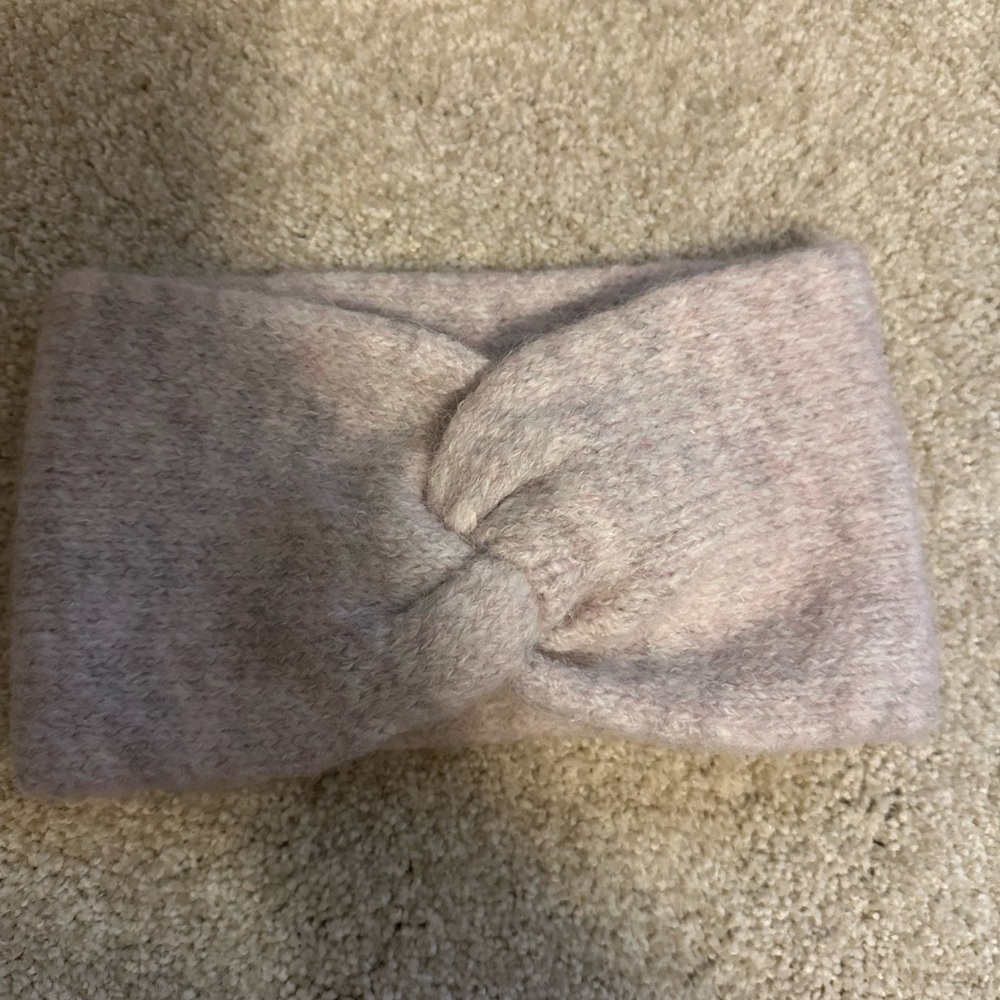 Cozy Pink Knitted Headband - Universal Threads